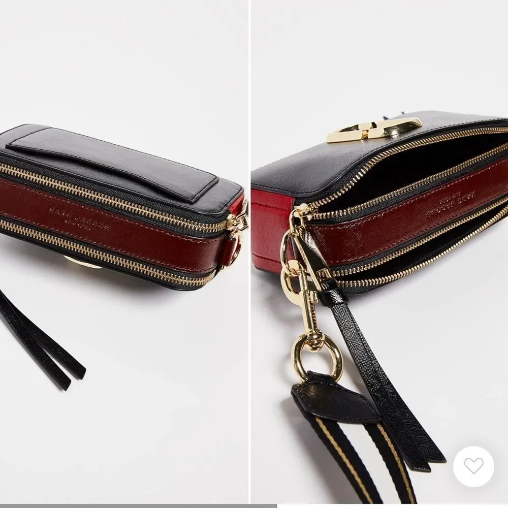 MARC JACOBS the snapshot camera bag red/black NWT in packaging - Picture 3 of 11